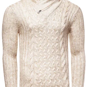 1018. Herr pullover Beige