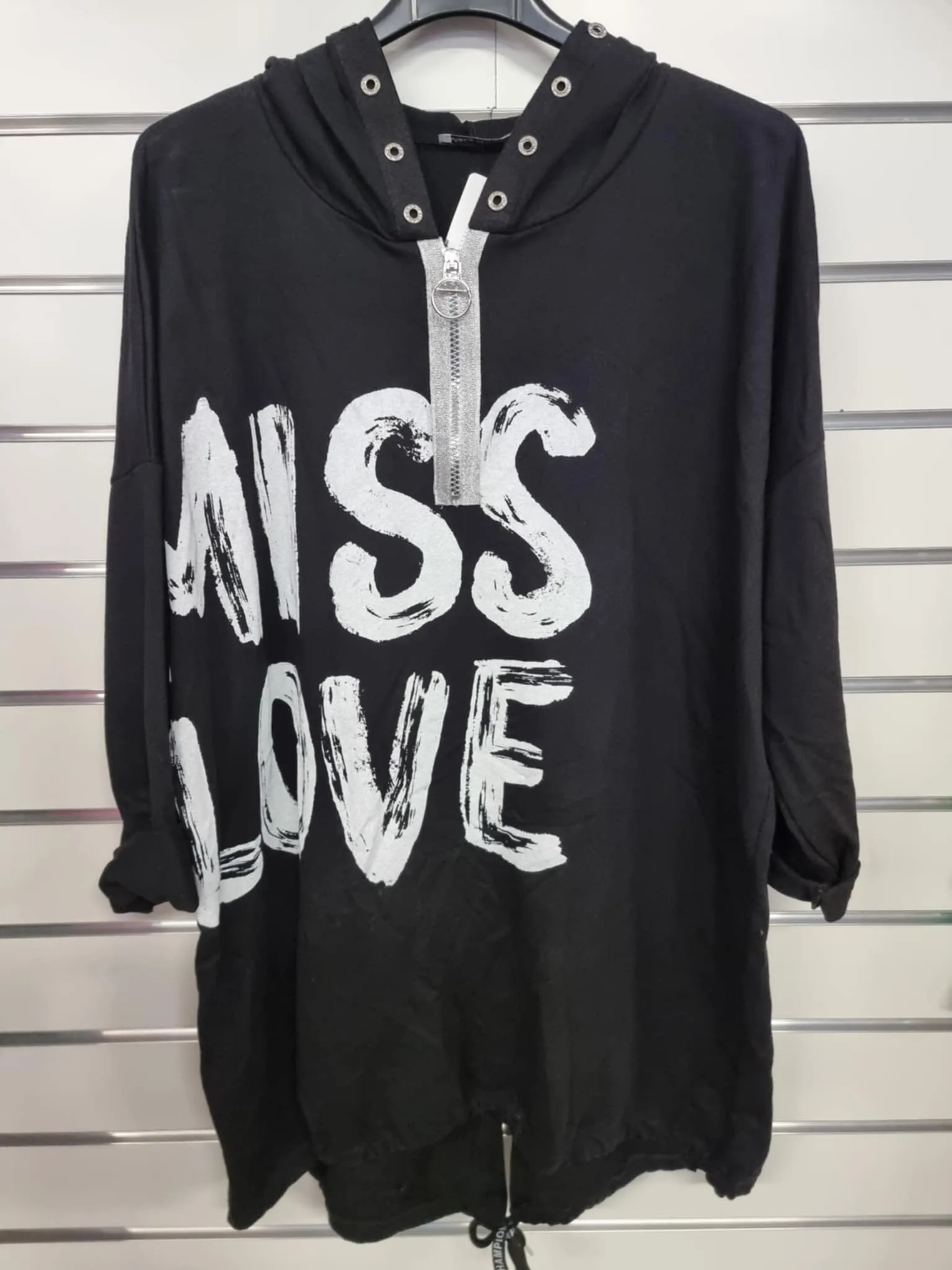 1031. DAM LUVTRÖJA MISS LOVE ONESIZE 44/46 TILL 50/52 (XL-XXL) - Bild 4